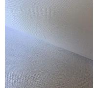 28 Count Cross Stitch Fabric Embroidery Aida Cloth, White, 59"W x 39"L