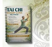 28-Day Tai Chi Weight Loss Plan - 10-Minute Daily Low-Impact Exercises for Home, Knee-Friendly Fitness Planner to Improve Posture, Balance & Core Strength