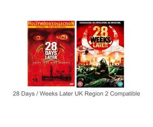 28 DAYS / 28 TWENTY EIGHT WEEKS LATER DVD Collection DVD New UK 1 2 MOVIE FILMS