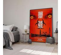 28 Days Later... (2002) Framed Classic-Cult Movie Poster Print Wall Art Image Home Decor Artworks Framed Poster Different Sizes and Colours