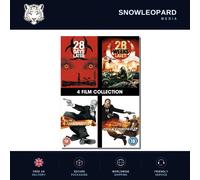 28 DAYS LATER/28 WEEKS LATER /THE TRANSPORTER/THE TRANSPORTER 2 DVD 4 FILM NEW