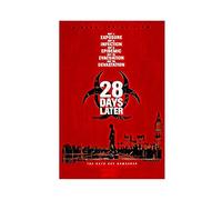 28 Days Later Iconic Classic Movie Posters 1 Canvas Wall Art Decor Paintings for Living Room Home Decoration Unframe 12×18inch(30×45cm)