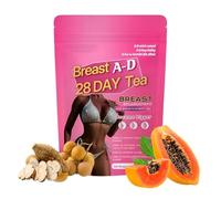 28 Days Natural Herbal Bust Enhancement Tea - For A-D Cups, Bust Firming & Lifting Herbal Beverage(3PCS)
