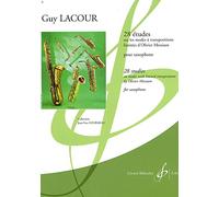 28 ETUDES SUR LES MODES A TRANSPOSITIONS LIMITEES D'O. MESSIAEN
