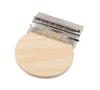 28 Hooks Machine Tool, Manual Personality Mini Loom Portable DIY Darning Weaving Repair Tool for Mending Jeans Socks Clothes Quickly, Short Hair Pink, for Home Sewing Craft Enthu