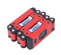 28 Inch Foldable Level Ruler High Accuracy Multifunctional Bubble Level Measurement Tool for Pipes Stairs Corners