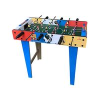 28 inch Foosball Table,Easy-Assemble Soccer Game Table W/ 2 Balls,Competition Sized Games for Home,Game Room,Arcade