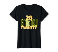 28 is The New Twenty Funny 28th Birthday 28 Years Old Value Graphic T-Shirt