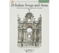 28 Italian Songs and Arias of the 17th and 18th Centuries Medium Low Bk/2 Cd (Book & CD) published by G Schirmer (2008)