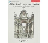 28 Italian Songs & Arias Of the 17th & 18th Centuries for Low Voice (Book & CD)