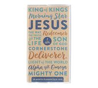 28-Month Agenda Planner - Names of Jesus