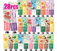 28 Pack Hand Cream Gifts -Easter Basket Stuffers for Teen Girls,Mothers Day Gifts ,Teacher Appreciation Gifts, Nurse Gifts,Bridesmaid Gifts Birthday Gifts for Women Hand Lotion for Dry Cracked Hands