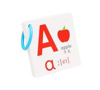 28 Pcs Learning First Word Cards,Alphabet Cards,Uppercase and Lowercase Flashcards Letters Recognition,for Preschool Children Toddlers Communication Montessori Toys Birthday Gifts