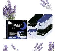 28 PCS Natural Sleep Patches - Lavender Sleep Patches for Restful Sleep & Jet Lag Relief - Sleep Support for Adults Long Flight - Lightweight and Portable