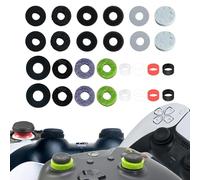 28 Pcs Precision Rings, Aim Assist Target Motion Control, 14 Different Strengths Joystick Protector Compatible with Playstation 4 PS4, PS5, Xbox One, Series X, Switch Pro, Scuf Controller Grips (All)