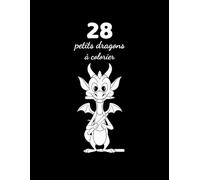 28 petits dragons à colorier