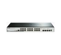 D-Link 28-Port Gigabit Stackable Smart Managed Switch including 4 x 10