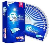 28 Professional Teeth Whitening Strips - Enamel-Safe & Gentle Whitener for a Brighter Smile Treatments 2 Weeks White Teeth