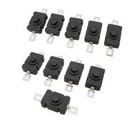 28 Self Locking SMD Type Flashlight Switch 1.5A/250V 18 x 12MM Patch Type Push Button Switch 2P-ON-OFF Small Switches IDGTTLDF(50Pcs)