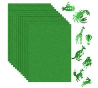 28 Sheets Green Glitter Cardstock Paper, 8.5 x 11 Inch Thick Card for Invitations, Menus, Cards Making, Stationary Printing, Art Project, Scrapbook, Birthday Wedding Party Decoration