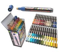 28 Southwestern Acrylic Paint Pens Studio Colour Series Markers Set 3mm Medium Tip, Rock Painting, Glass, Mugs, Wood, Metal, Canvas, DIY Projects, Detailing. Non Toxic, Waterbased, Quick Drying