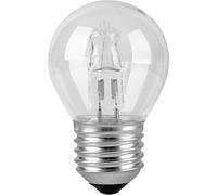 28 W P45 Mini Globe ECO Halogen E27 Edison Cap Light Bulb Dimmable 37 W Equivalent 2000 Hours Warm White - 6 Pack