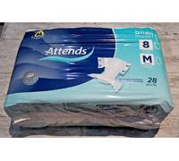 Attends - Slip Active - Medium 8 - Pack of 28 Slips - 1700ml Absorbancy