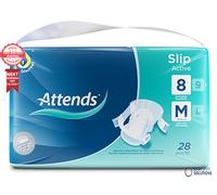 Attends - Slip Active - Medium 8 - Pack of 28 Slips - 1700ml Absorbancy