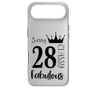 28 Year Old And Fabulous - Sassy Classy 28th Birthday Women Case for iPhone Air