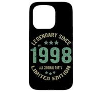 28 Year Old Bday Legend Since 1998 - Vintage 28th Birthday Case for iPhone 15 Pro