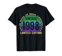 28 Year Old Gifts Vintage 1998 Limited Edition 28th Birthday T-Shirt