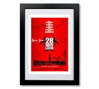 28 Years Later Movie Cast Signed A4 Poster Photo Print Framed Autograph Gift 2025 Film Joodie Comer Alex Garland (28 Days Later, A4 Black Framed & Mounted)