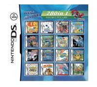 280 in 1 DS games, 280 interesting classic nostalgic games on one small memory card, good gifts for entertainment for boys and girls.