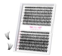 280 Pcs Individual Cluster Lashes 30D+40D D Curl 9-15Mix Lash Clusters DIY Lash Extension At Home Lashes That Look Like Eyelash Extensions (30D+40D-D,9-15mix)