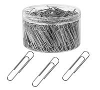 280 Pcs Large Paper Clips, 2 Inch Jumbo Paper Clips, Silver Paperclips, Stainless Steel Large Paperclips Office for Teacher Supplies School Supplies