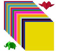 280 Sheets Coloured Paper, 150mm X 150mm Origami Double Sided for Children's Art & Craft Activities, 20 Colors Craft Paper Copy Papers