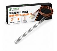 280 W Pellet Stove Candle, Length 155 mm, φ 10 mm