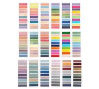 2800/3600Pcs Tabs Stickers Sticky Flag Tabs File Labels Reminders On Planner Calendar Notebooks Stickers Color Marker Sticker for Page