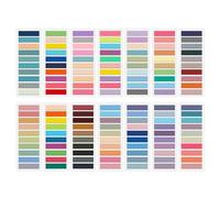 2800/3600Pcs Tabs Stickers Sticky Flag Tabs File Labels Reminders On Planner Calendar Notebooks Stickers Color Marker Sticker for Page