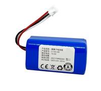 2800mAh 14.4V Li-ion Replacement Battery, Compatible with Proscenic 800T 830P 820P 820T 820S Robot Vacuum Cleaner Spare Parts(Wire sequence B)