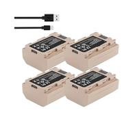 2800mAh NPFZ100 NP FZ100 Battery，Compatible For Sony，For NP-FZ100, BC-QZ1 FX3, A1, A9, A9 II, A7C, A7R III, A7R IV, A7S III, A7 III(4pcs)