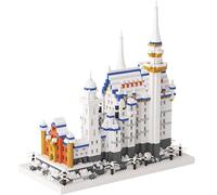 2800Pcs Architecture Mini Building Blocks Set for Adults - Micro Toy Building Bricks Model Kit - Educational Architecture Model Gift for Teens and Adults Age 14+
