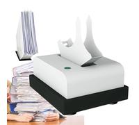 2800r/min Tabletop Paper Jogger, 20W A4/B5/A6 Automatic Paper Shaking Machine, 500 Pages Finishing Thickness&50MM Paper Box Width, Paper Organizer, Remove Paper Scraps, for Banks