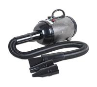 2800W Dog Grooming Dryer Pet Hair Cat Blower Warm Wind Adjustable Fast Safe Drying(Black)