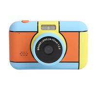 2800W Pixel Kids Camera 2.4in IPS High-Definition Screen Support Video/Zoom Function 8 Kinds of Scene Selection Smile Shooting Photo Sticker Children's Toys Gifts