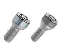 28018SL Wheel Lock Bolts SL (Ultra High Security) M14 x 1,5, radius seat, shaft length 26,7 mm, Overall length 46,7 mm, Hex size 17mm, Key diameter 28,6 mm + 27204SL Wheel Lock Bolts SL (Ultra High Security) M12 x 1,5, cone seat, shaft length 22,0 mm, Overall length 46,1 mm, Hex size 17mm, Key diameter 28,6 mm