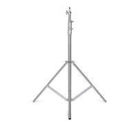 280cm Tripod Stainless Steel Light Stand With Wheels Air Pressure For Camera Ring Light Live Cellphone Video Photography(No Wheel)