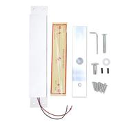 280KG Electric Magnetic Lock Aluminum Alloy 12V NC Mode - Waterproof Security, Versatile Door Access Control for Outdoor and Indoor Use