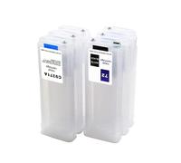 280ML 6Pcs Refillable Ink Cartridge Compatible With HP70 Featuring ARC Auto Reset Chip Compatible With Designjet Z5400 Z 5400 70 Plotter