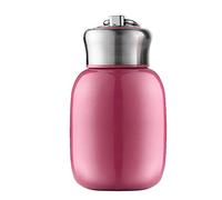 280ML/9.85Oz Small Mini Vacuum Insulated Water Bottle Portable Leakproof Travel Mug Stainless Steel Cold and Hot Thermal Flask for Kids Children Women School Office Coffee Milk Tea (Rose)
